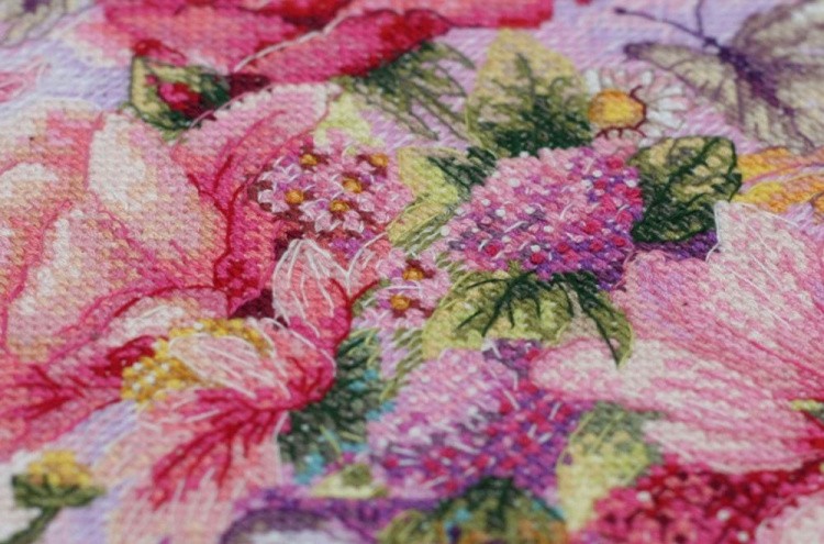 Набор для вышивания «Розовая Аврора» — картинка 2