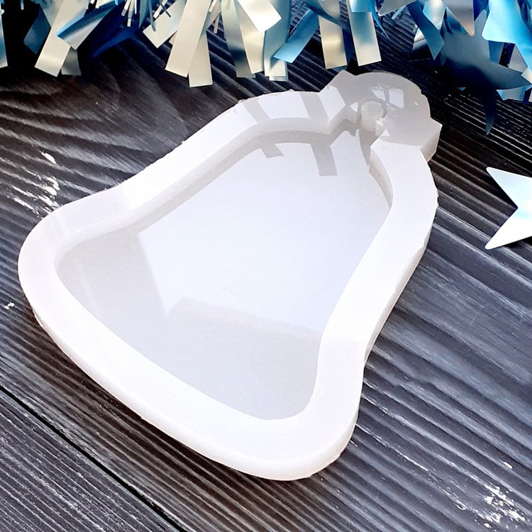 Колокольчик, модель №16 - Силиконовый молд MyMold — картинка 3