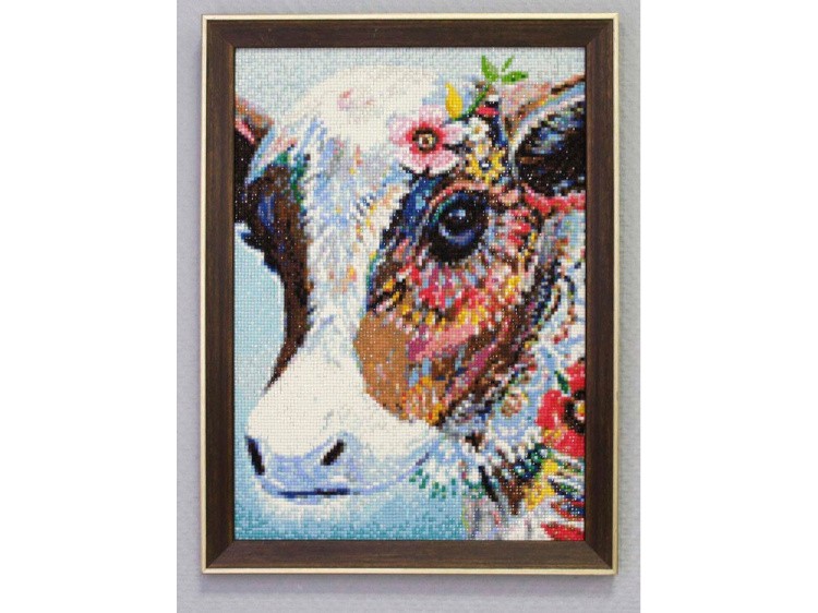 Алмазная вышивка «Коровка» — картинка 2