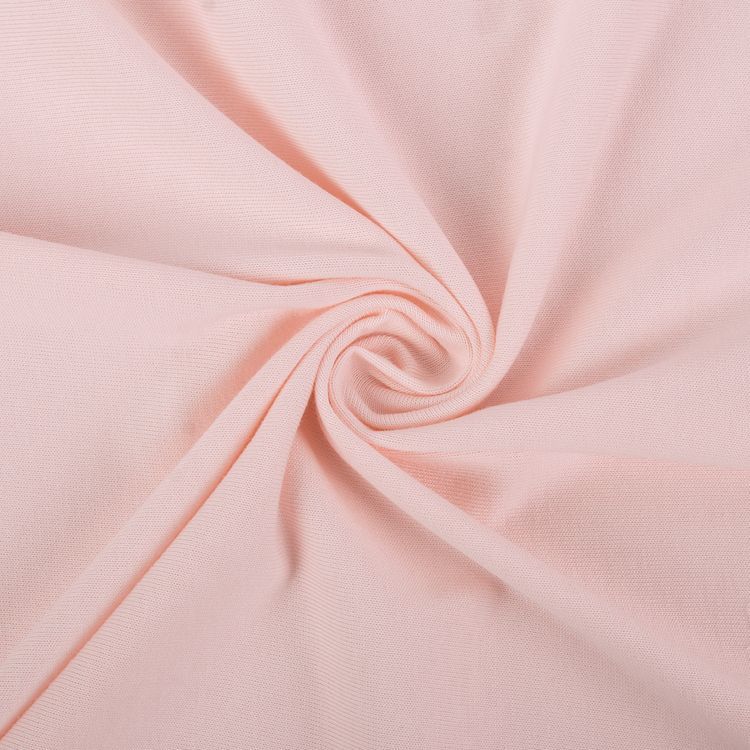 Трикотаж кукольный, 5 м x 165 см, 225 г/м2, 100% хлопок, цвет: №02 розовый, Peppy — картинка 2