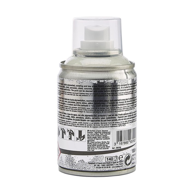 Краска на водной основе decoSpray, 093792 Под серебро с глиттером — картинка 5