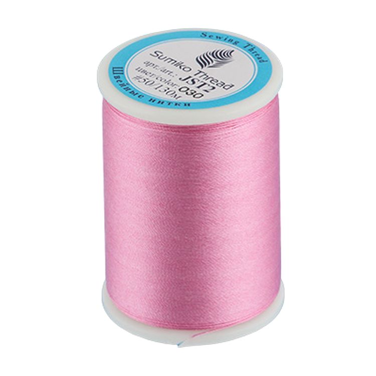 Нитки для вышивания SumikoThread, цвет: №030 розовый, 130 м