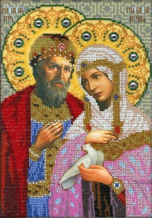 Набор для вышивания «Святые Петр и Феврония Муровские»