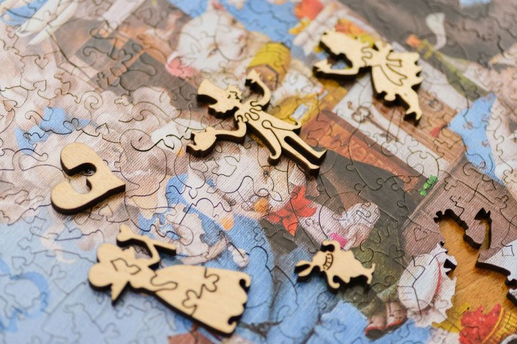 Деревянные пазлы DAVICI «Безумное чаепитие» — картинка 5