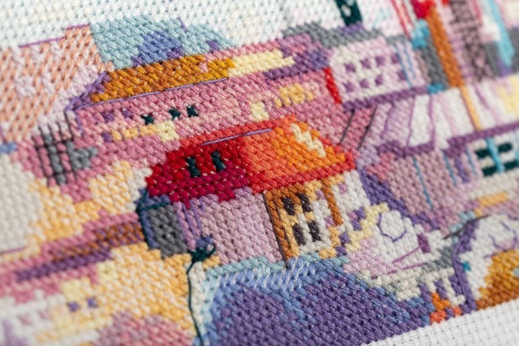 Набор для вышивания «Индустриальный пейзаж» — картинка 2