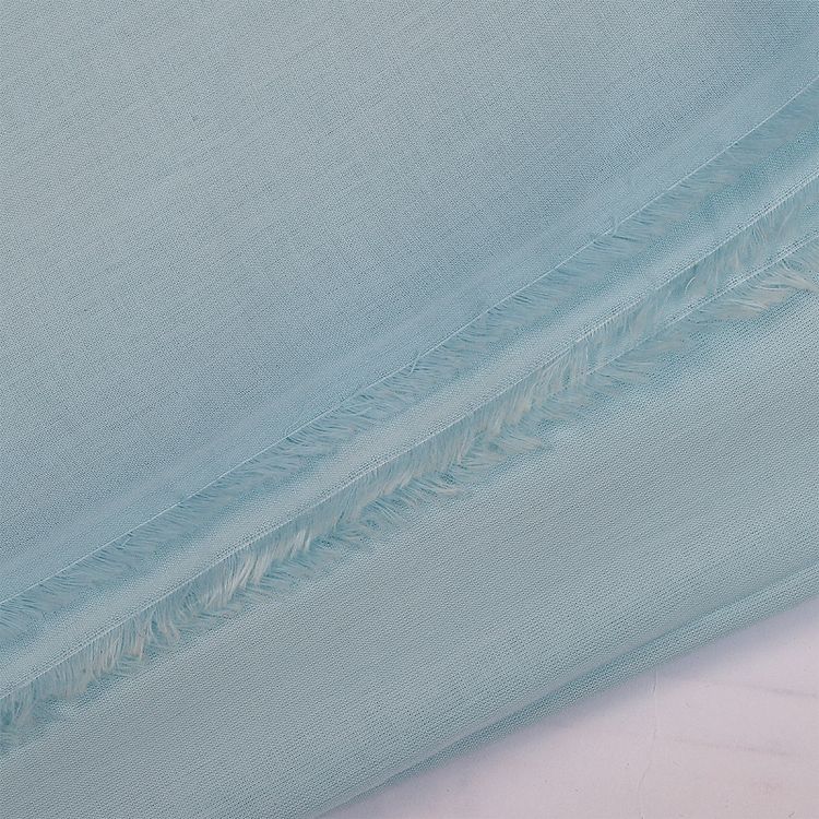 Ткань Батист, 5 м х 150 см, 72 г/м², цвет: светло-голубой, TBY — картинка 3