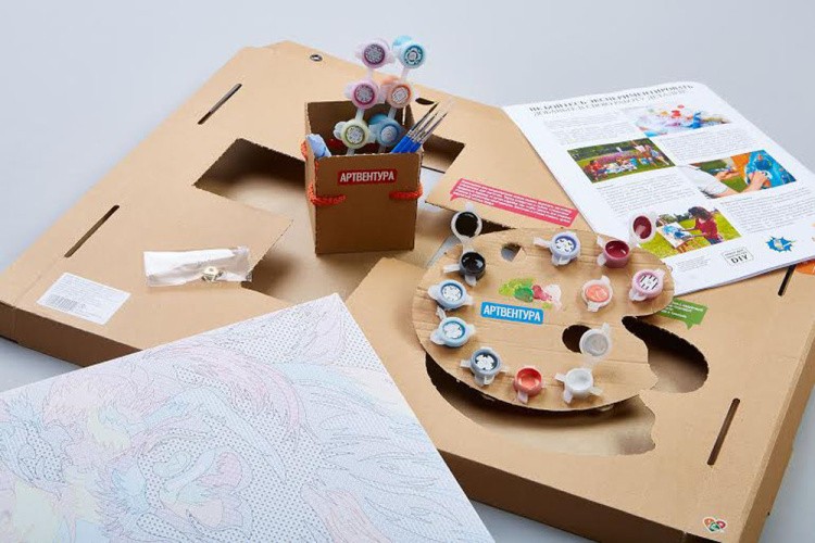 Картина по номерам «Вечернее настроение» — картинка 5