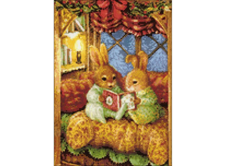 Алмазная вышивка «Сказки на ночь» — картинка 2