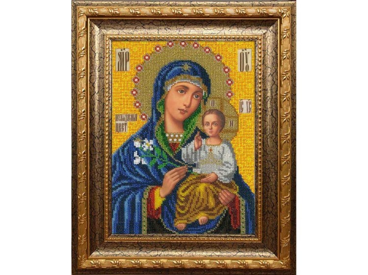 Набор вышивки бисером «Богородица Неувядаемый цвет» — картинка 2