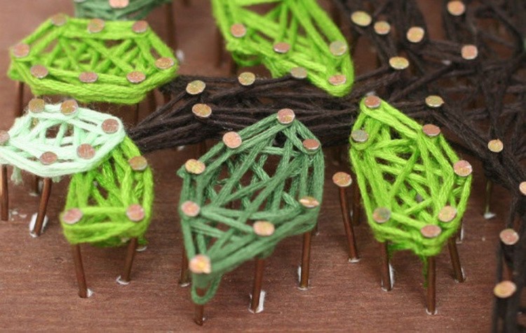 Набор для творчества STRING ART «Дерево» — картинка 6