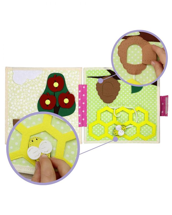 Развивающая книга из фетра «Единорог» — картинка 5