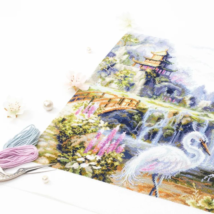 Набор для вышивания «Безмятежное утро» — картинка 2