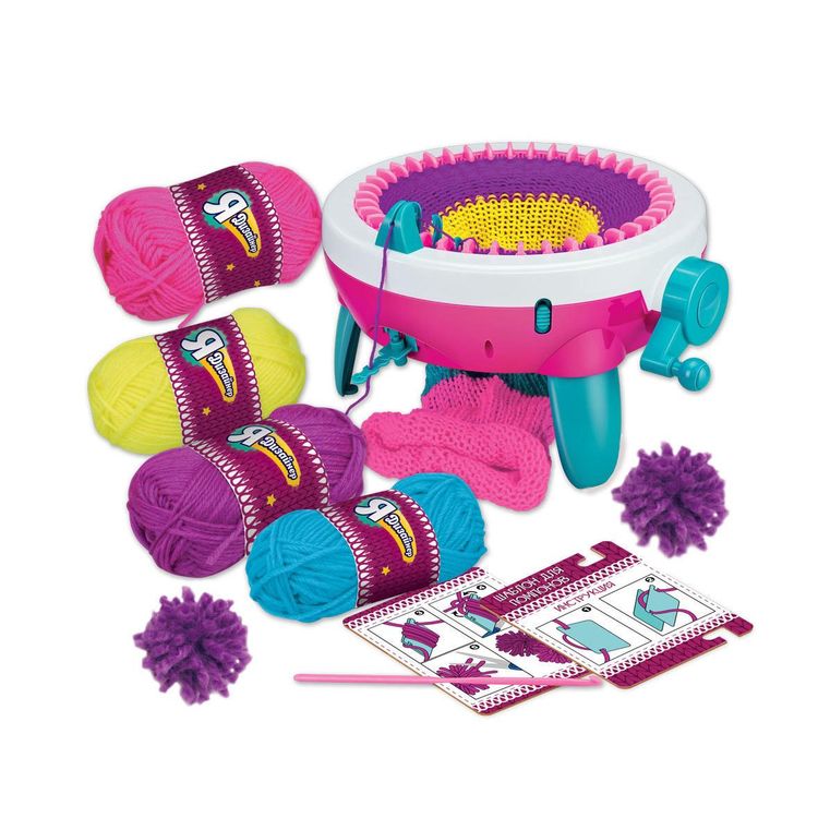 Машинка для вязания с аксессуарами — картинка 2