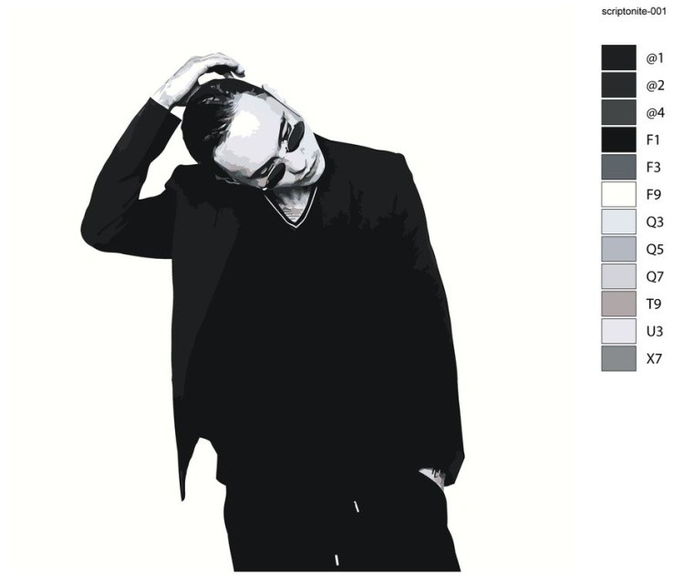 Картина по номерам «Скриптонит» — картинка 2