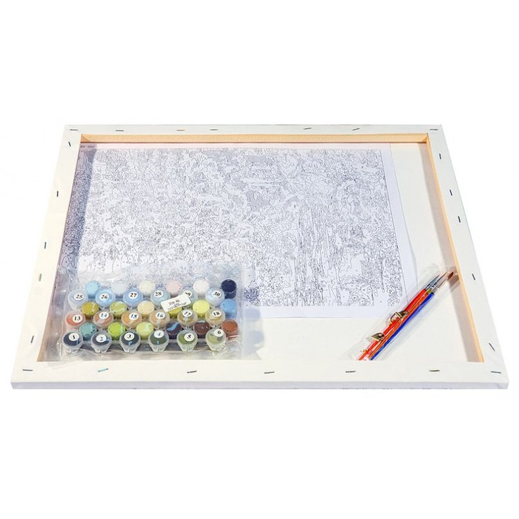 Картина по номерам «В родном краю» — картинка 3