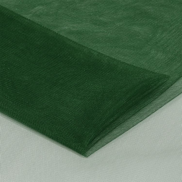 Фатин Kristal средней жесткости, блестящий, 5 м, ширина 300 см, цвет: травяной