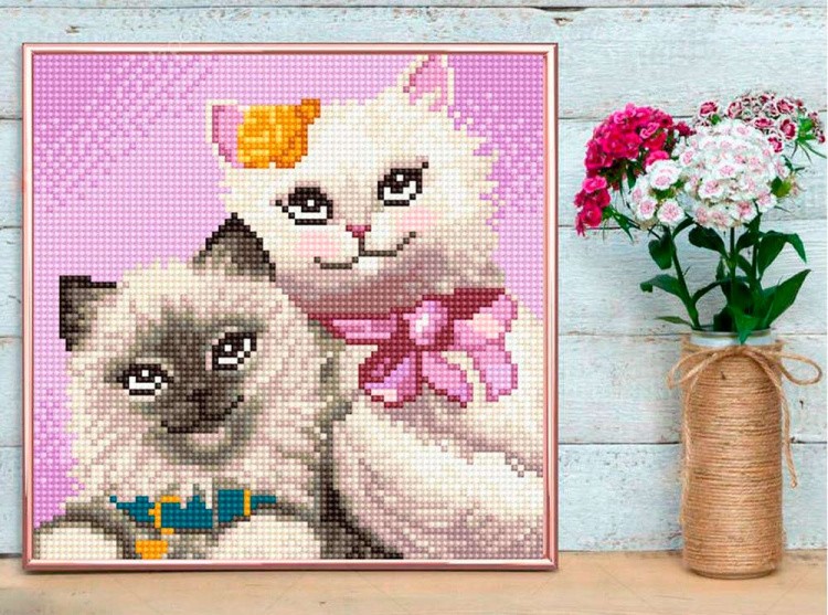 Алмазная вышивка «Милашки» — картинка 3