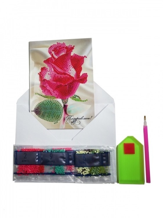 Набор алмазных открыток «Любимым подругам» 3 шт. — картинка 6