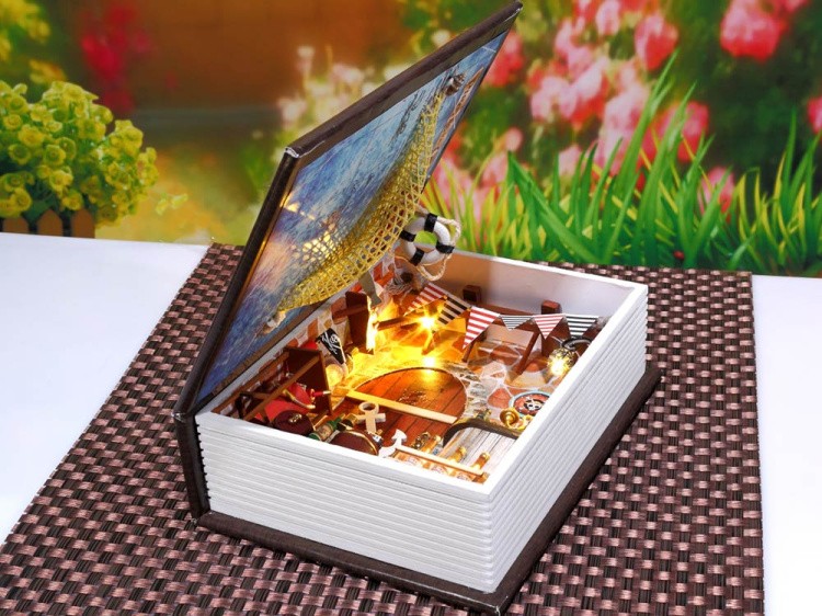 Набор для создания миниатюры (румбокс) «Дневник пирата» — картинка 10