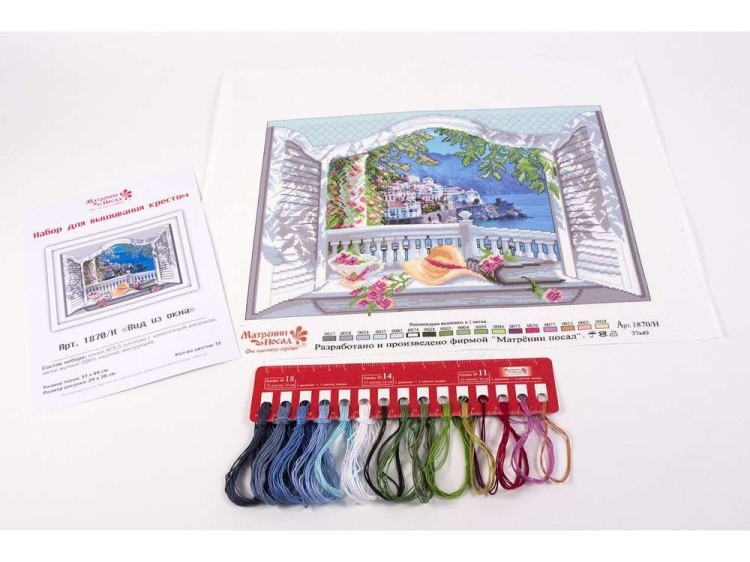 Набор для вышивания «Вид из окна» — картинка 2