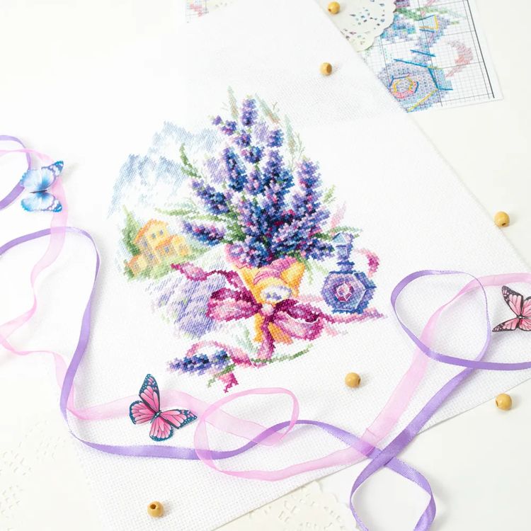 Набор для вышивания «Горная лаванда» — картинка 3