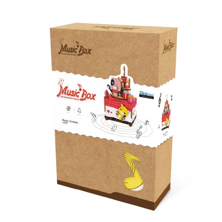 Конструктор из дерева «Сладкоежка», Robotime — картинка 4