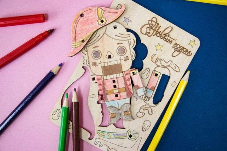 Конструктор из дерева «Щелкунчик» — картинка 3