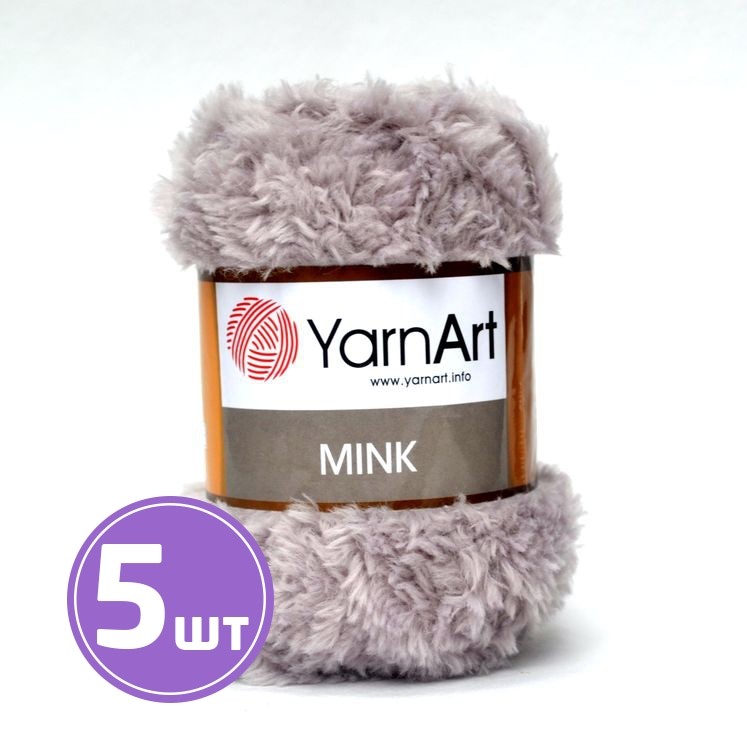 Пряжа YarnArt Mink (337), светлый фрез, 5 шт. по 50 г