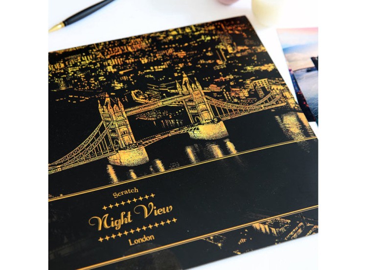 Скретч-набор «Лондон» — картинка 12