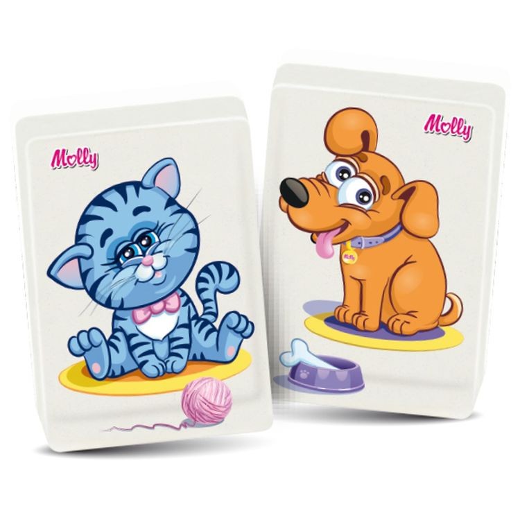 Мыло с картинками «Котенок и собачка» — картинка 2