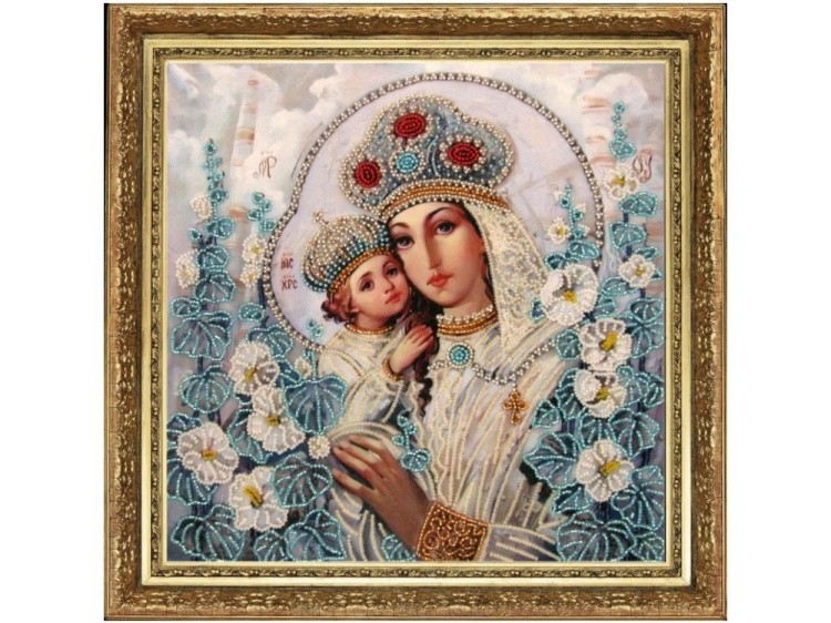 Набор для вышивания бисером «Мария и Христос»