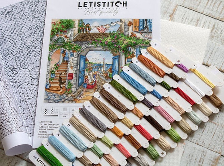 Набор для вышивания «To The Harbor» — картинка 6