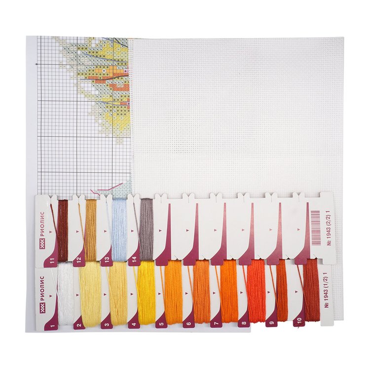 Набор для вышивания «Золотые рыбки» — картинка 2