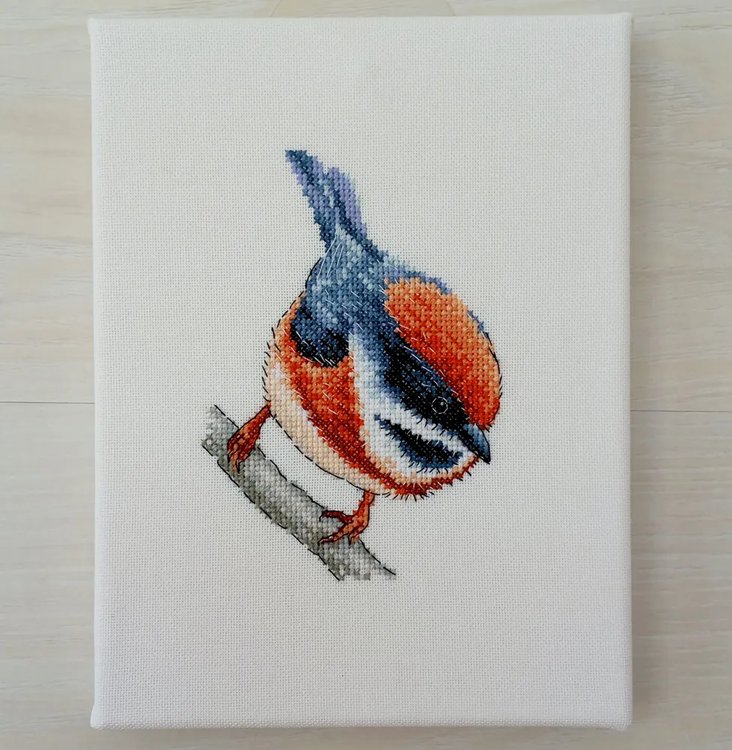 Набор для вышивания «Рыжеголовая синица» — картинка 3