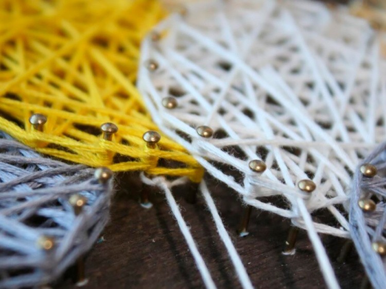 Набор для творчества STRING ART «Слоненок» — картинка 2