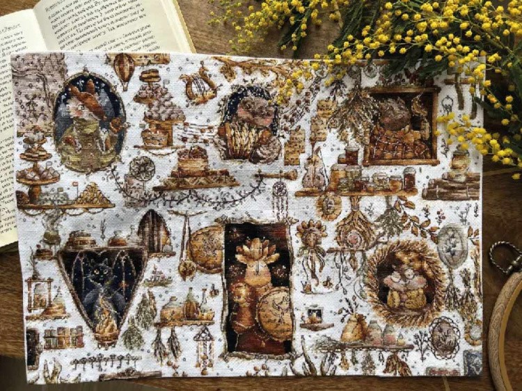 Набор для вышивания «Волшебные звери» — картинка 13