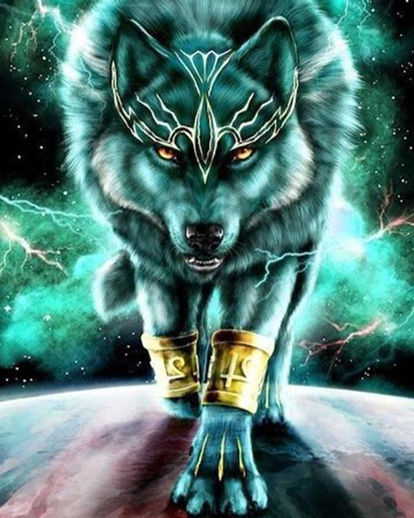 Алмазная вышивка «Ярость» — картинка 2