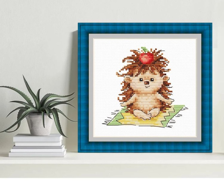 Набор для вышивания «Ежик на зарядке» — картинка 7