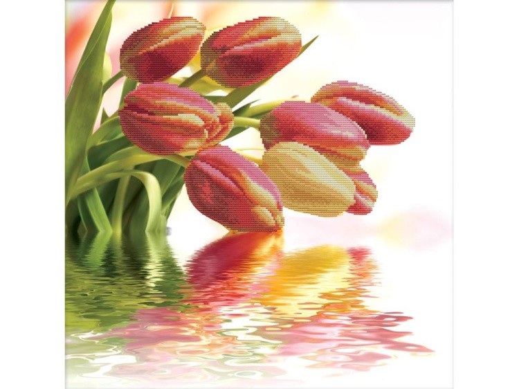 Набор для вышивания «Весенние тюльпаны»