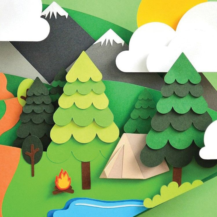 Картон цветной А4 тонированный в массе, 50 л., зеленый, 220 г/м2, Brauberg — картинка 6