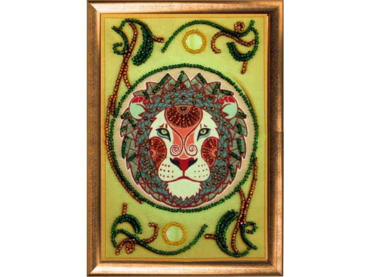 Набор для вышивания бисером «Лев»