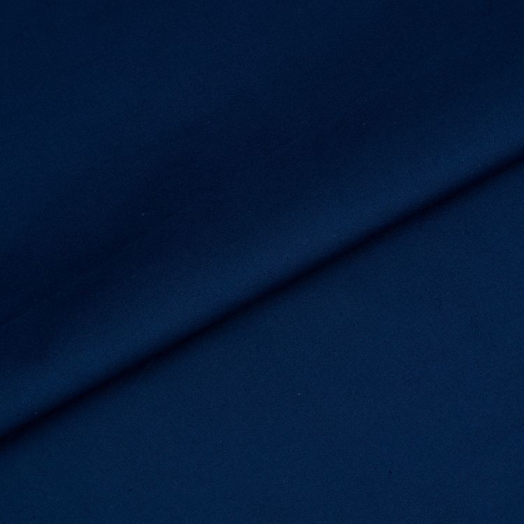 Ткань Поплин стрейч, 5 м x 150 см, 125 г/м², цвет: темно-синий, TBY — картинка 2
