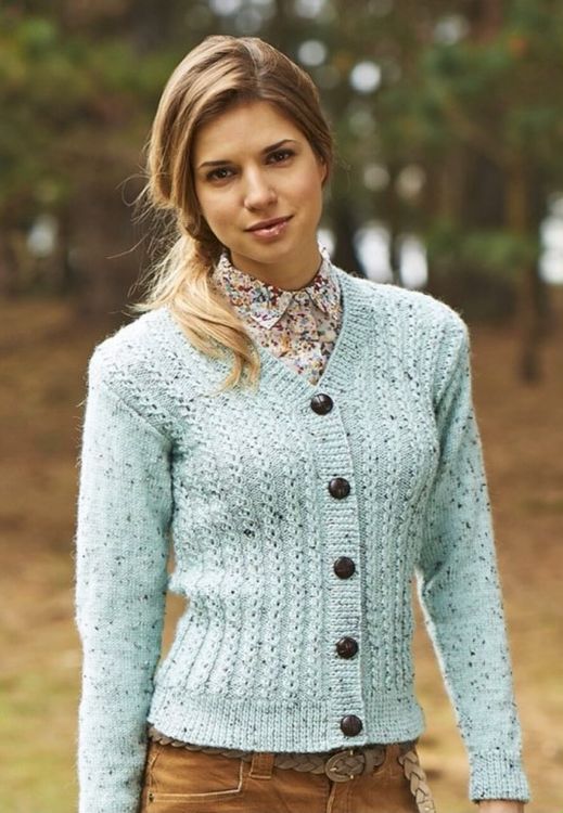Пряжа ALIZE Alpaca tweed (203), джинс меланж, 5 шт. по 100 г — картинка 5