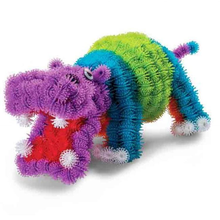 Конструктор-липучка Вязкий Пушистый шарик (Bunchems) 800 деталей — картинка 8