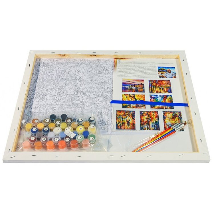 Картина по номерам «Озеро Комо, Белладжио» — картинка 3