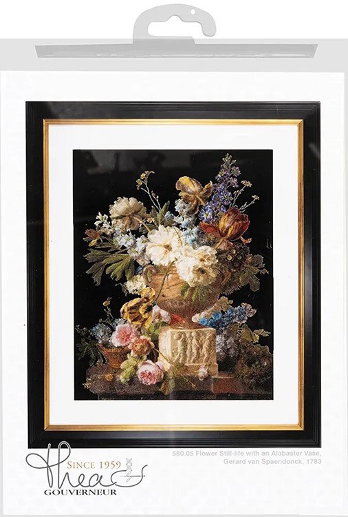 Набор для вышивания «Цветочный натюрморт в вазе» — картинка 5