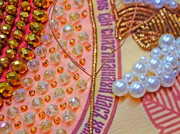 Набор вышивки хрустальными камнями «Богородица Казанская» — картинка 4