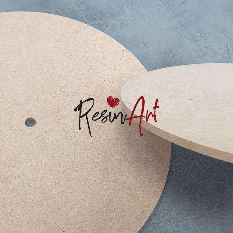 Заготовка под часы, диаметр 24 см, 1 шт., ResinArt — картинка 2