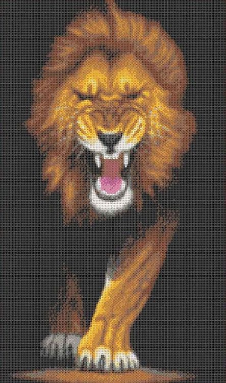 Набор для вышивания «Хищники. Лев»