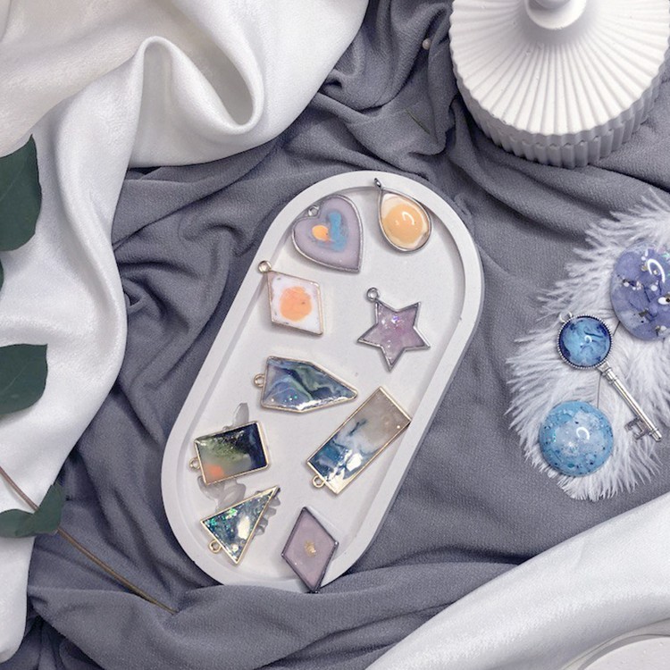 Набор металлических молдов под золото, 10 элементов — картинка 7